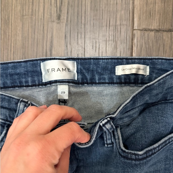 Frame Le Crop Mini Boot Jeans - Picture 2 of 3